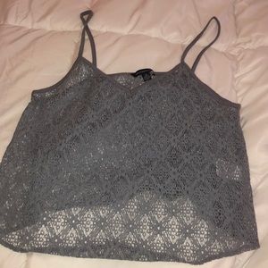 American eagle outfitters gray tank top